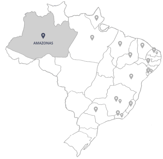 Localização Amazonas
