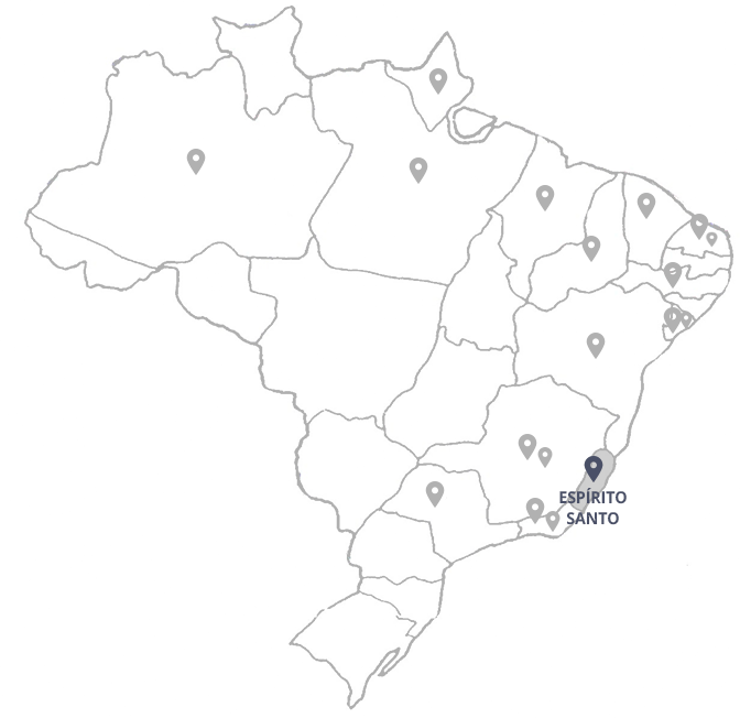 Localização Espírito Santo