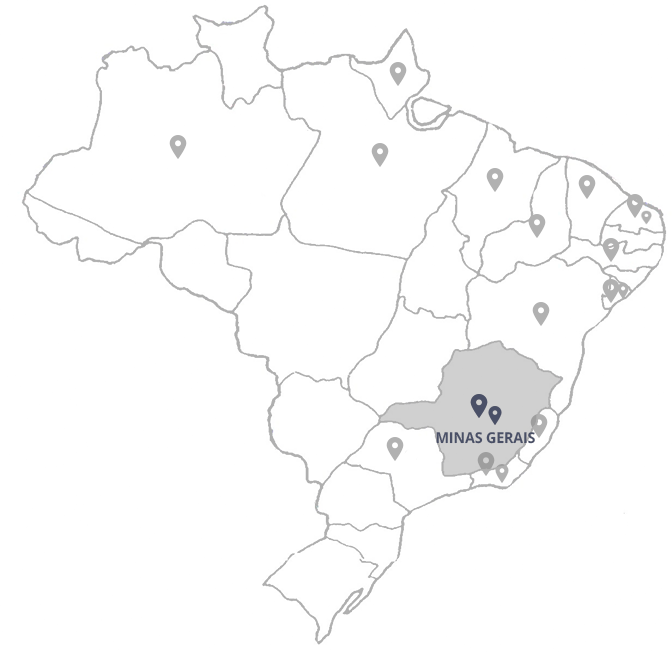 Localização Minas Gerais